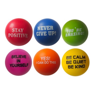 Multicolored Glossy Advertising Stress Ball
