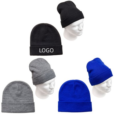 Farview Roll-Up Cuff RPET Knit Beanie