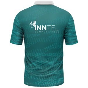 Unisex 75D Pique Sublimation Full Color Polo Shirt