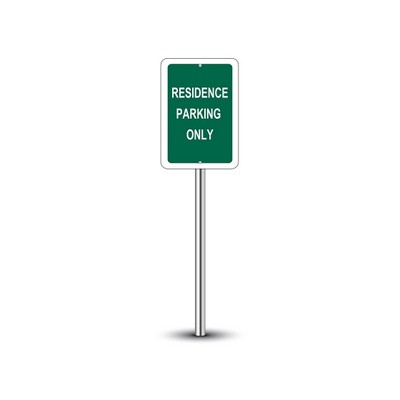 Reserved Parking Signs (1' x 1ft) SQFT